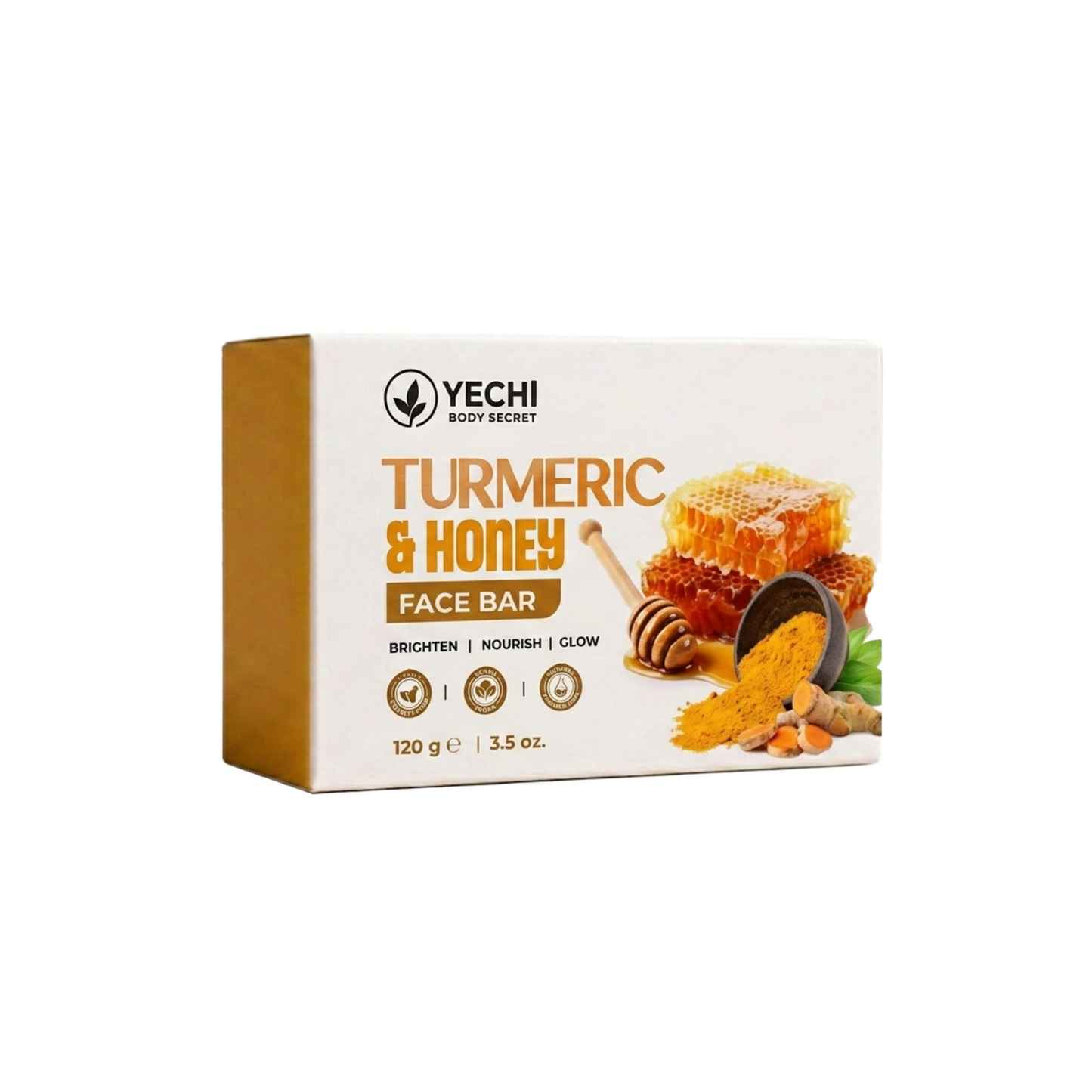 Turmeric and Honey  Face Bar